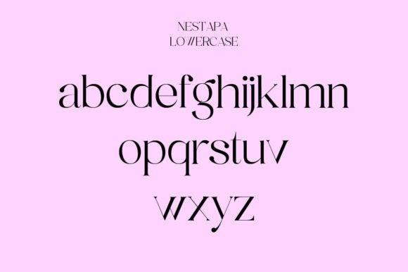 Nestapa Font PNG with transparent background - Preview 2