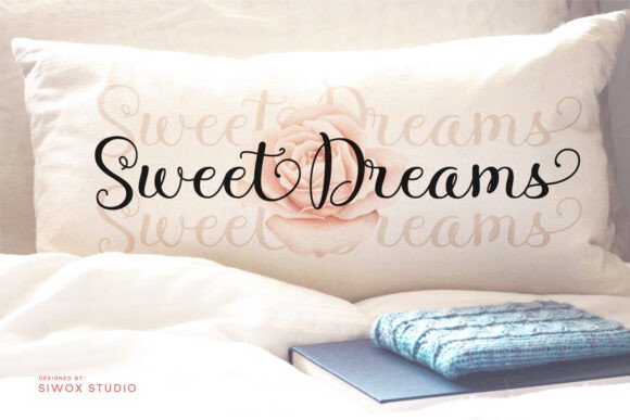 Nurila Script Font PNG with transparent background - Preview 4