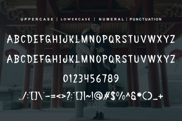 Onigero Font PNG with transparent background - Preview 2