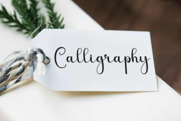 Santa Luxurious Font font preview - 4
