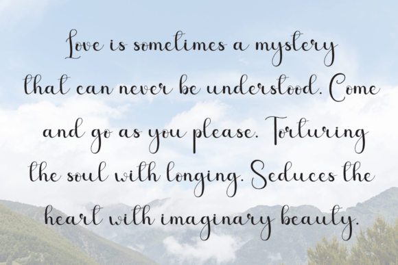 Santa Luxurious Font font preview - 5