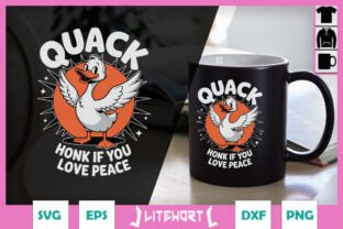 Sarcastic Duck SVG Bundle Graphic by Litewort · Creative Fabrica