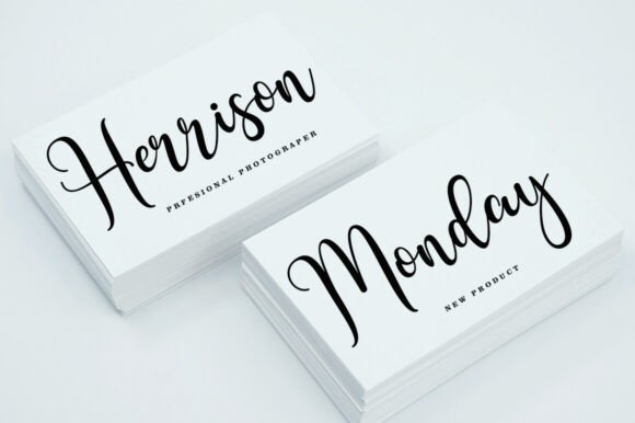 September Script Font PNG with transparent background - Preview 6