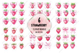 Strawberry Clipart Bundle Graphic by Craftfiles-SVG · Creative Fabrica