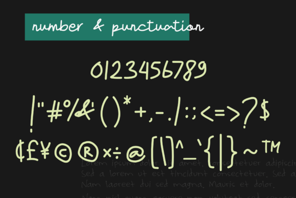 Amellitta Font - Preview 4