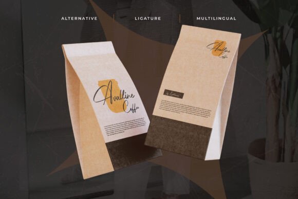 Avalline Font - Preview 2