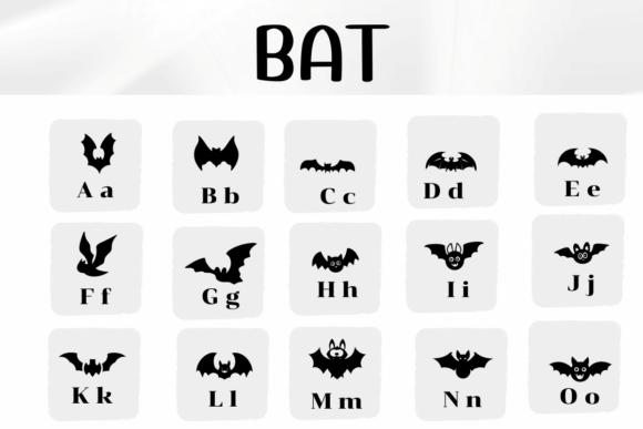 Bat Font - Preview 1