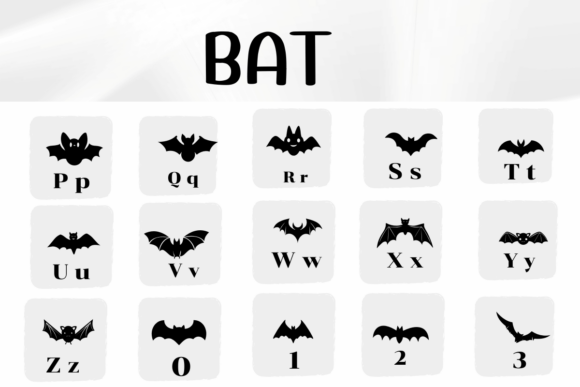 Bat Font - Preview 2