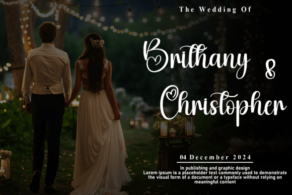 Beauty Christmas Font - Preview 1