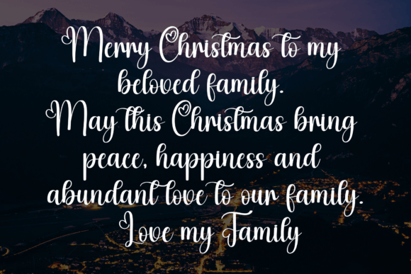Beauty Christmas Font - Preview 5