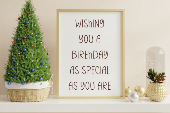 Birthday Special Font - Preview 5