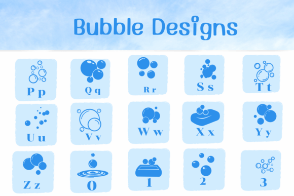 Bubble Designs Font - Preview 2