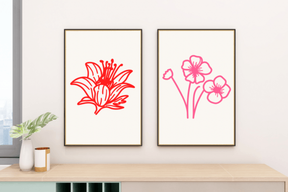 Bunch Flowers Font - Preview 6