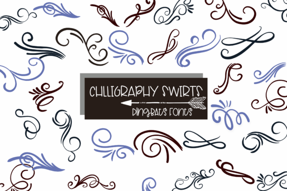 Calligraphy Swirls