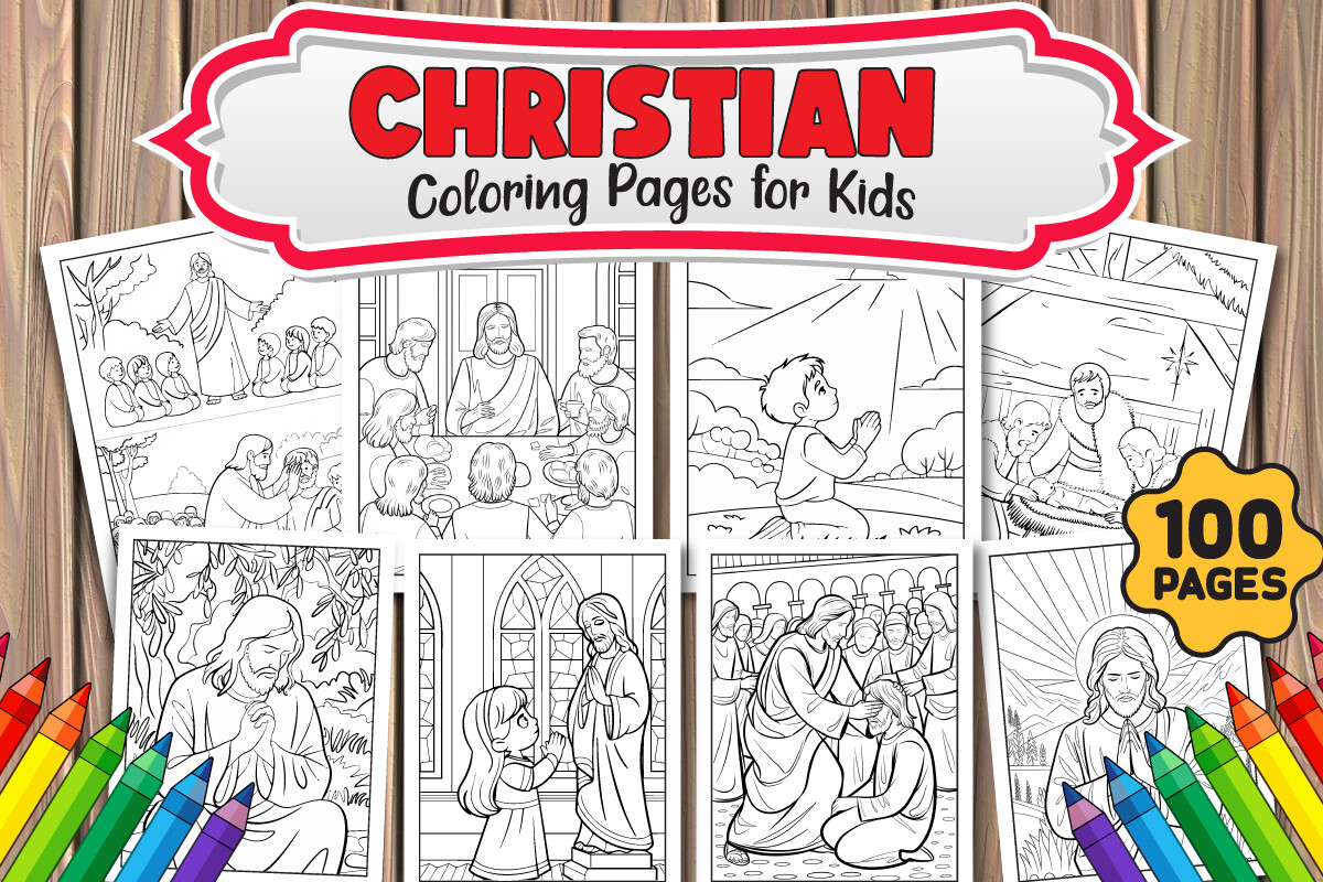 Christian Coloring Pages for Kids