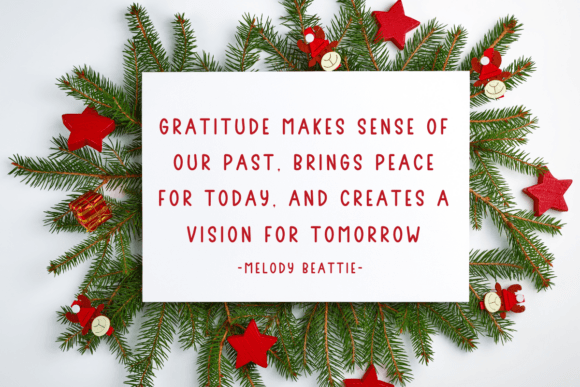 Color Holiday Font PNG with transparent background - Preview 3