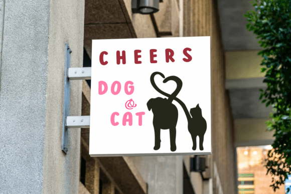 Dog and Cat Font - Preview 4