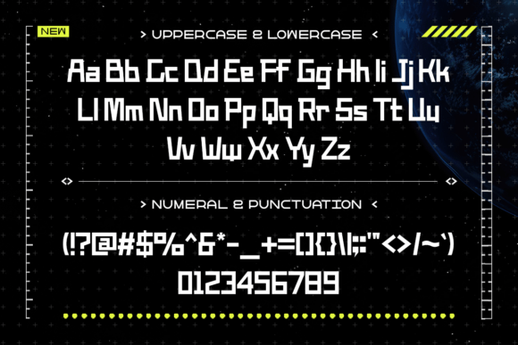 Eboxa Font PNG with transparent background - Preview 3
