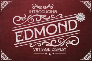Edmond Font by TypeFactory · Creative Fabrica