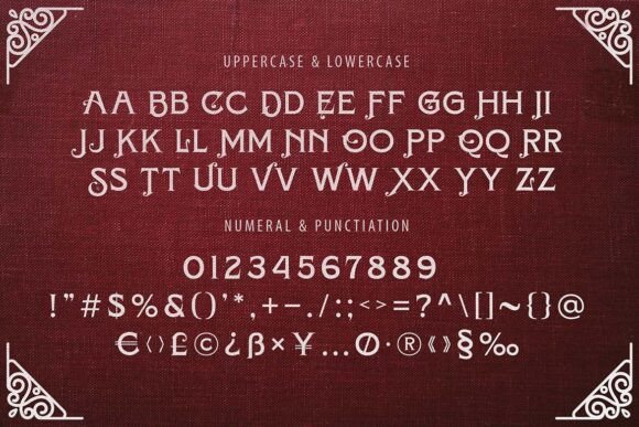 Edmond Font PNG with transparent background - Preview 1