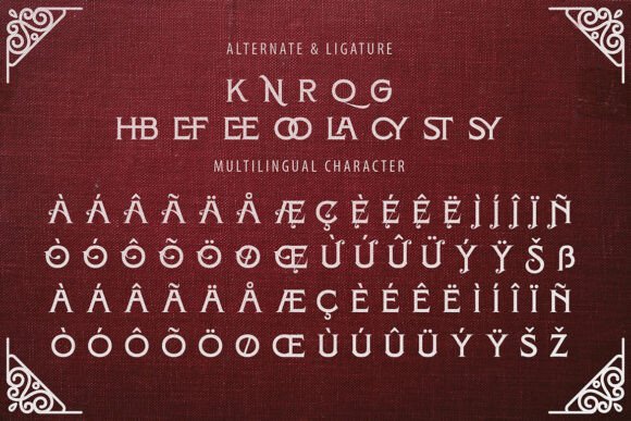 Edmond Font PNG with transparent background - Preview 2