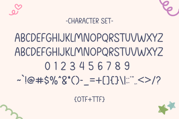 Festive Trendy Font PNG with transparent background - Preview 2
