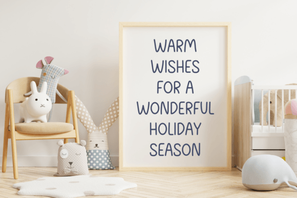 Festive Trendy Font - Preview 4