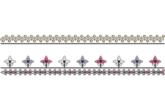 Floral Border