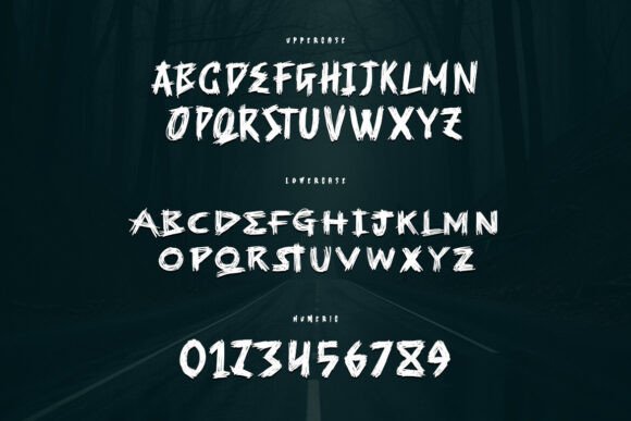 Ghost Street Font - Preview 1