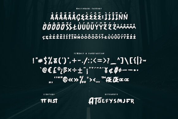 Ghost Street Font - Preview 2