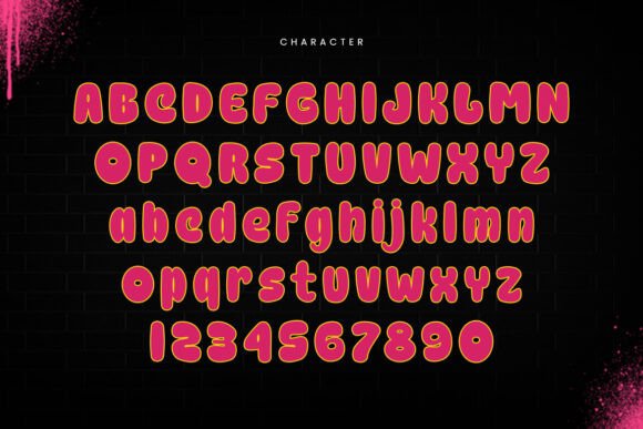 Graity Font - Preview 1