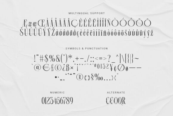 Grandero Font PNG with transparent background - Preview 2