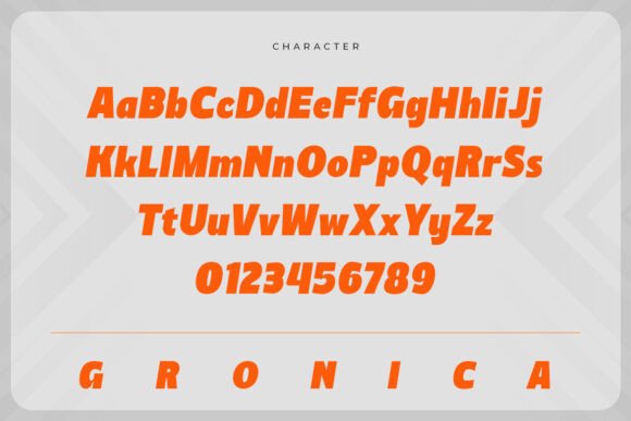 Gronica Font - Preview 1
