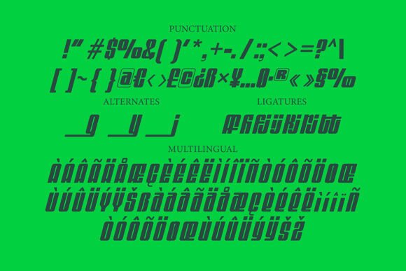 Gunboy Font - Preview 2