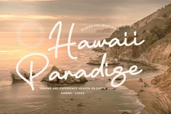 Hambaty Script Font PNG with transparent background - Preview 6