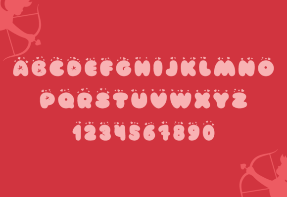 Heart Cupid Font - Preview 2