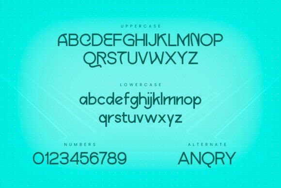 Hypersome Font - Preview 1