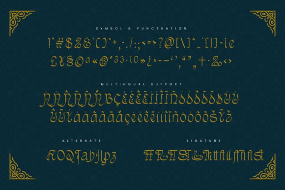 Irsyad Font PNG with transparent background - Preview 2