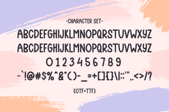 Leather Boots Font PNG with transparent background - Preview 2