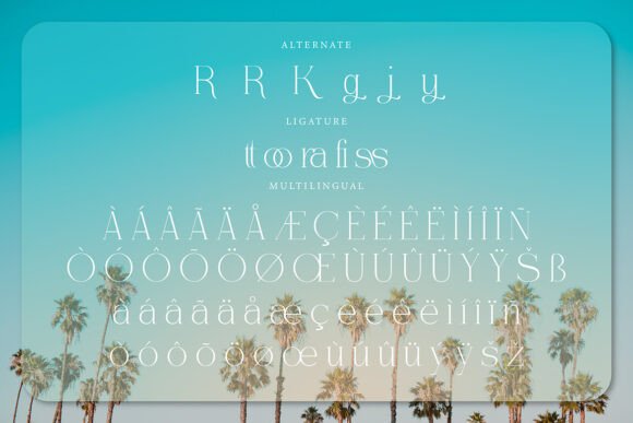 Lifiyn Font PNG with transparent background - Preview 2