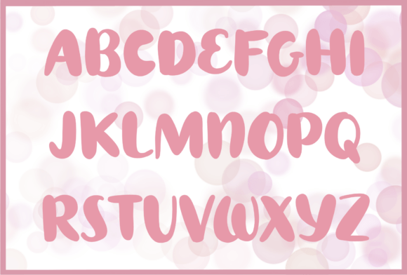 Lovely Story Font PNG with transparent background - Preview 3