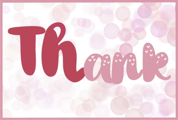 Lovely Story Font PNG with transparent background - Preview 6