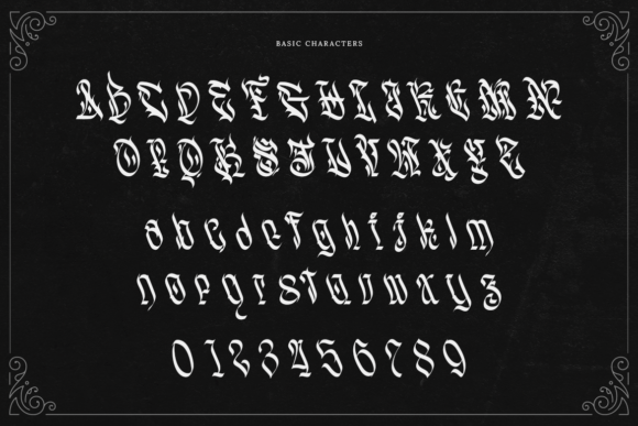 Madnest Font PNG with transparent background - Preview 1