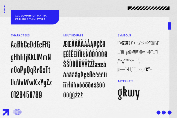Matha Font PNG with transparent background - Preview 3