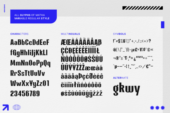 Matha Font PNG with transparent background - Preview 4
