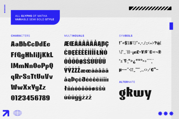Matha Font PNG with transparent background - Preview 5