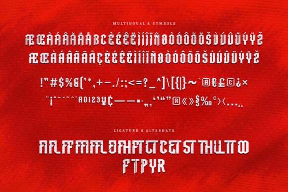 Midwick Font PNG with transparent background - Preview 2