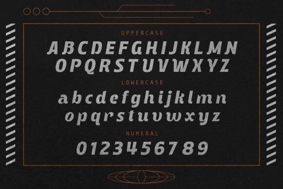 Milone Font PNG with transparent background - Preview 1