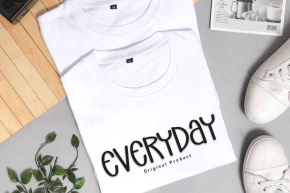 Modern Branding Font PNG with transparent background - Preview 1