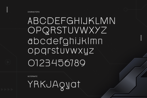 Naxia Font PNG with transparent background - Preview 1